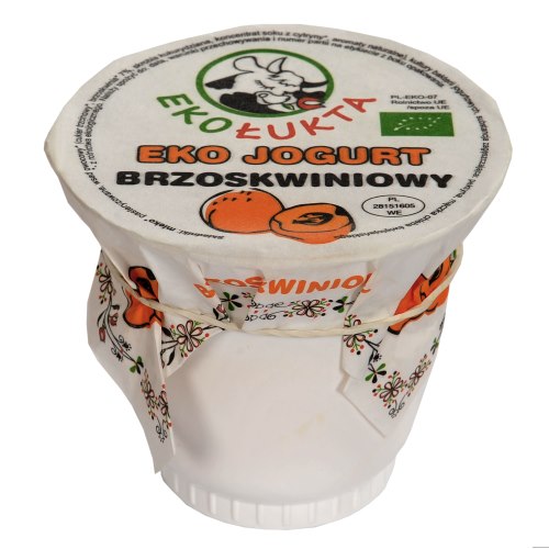 Jogurt Brzoskwiniowy EKO 200 g Jogurt Brzoskwiniowy EKO 200 g
