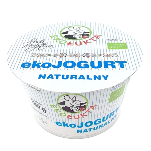 Jogurt Naturalny Eko 180g pomniejszony strona Jogurt Naturalny Eko 180g pomniejszony strona