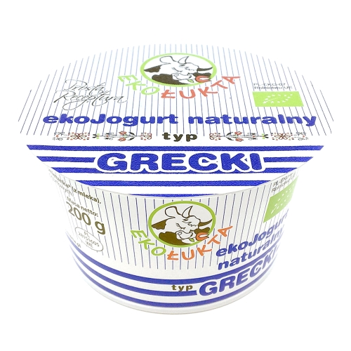 Jogurt Naturalny Typ Grecki EKO 200G pomniejszony strona Jogurt Naturalny Typ Grecki EKO 200G pomniejszony strona