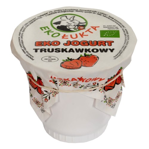 Jogurt Truskawkowy EKO Jogurt Truskawkowy EKO
