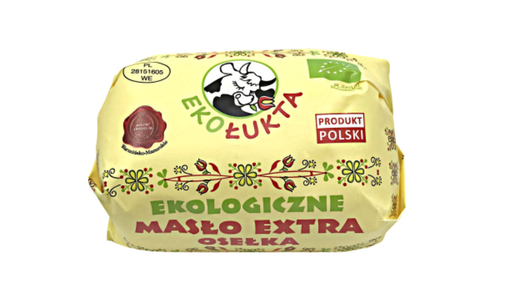 Masło Extra Osełka Eko 200g strona