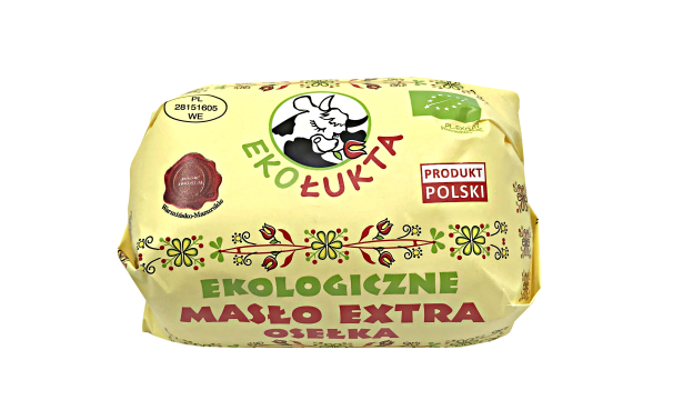 Masło Extra Osełka Eko 200g strona