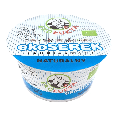 Serek Naturalny Eko 150g pomniejszony strona Serek Naturalny Eko 150g pomniejszony strona