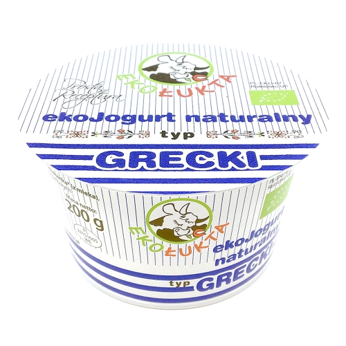 Jogurt Naturalny Typ Grecki EKO 200G pomniejszony strona