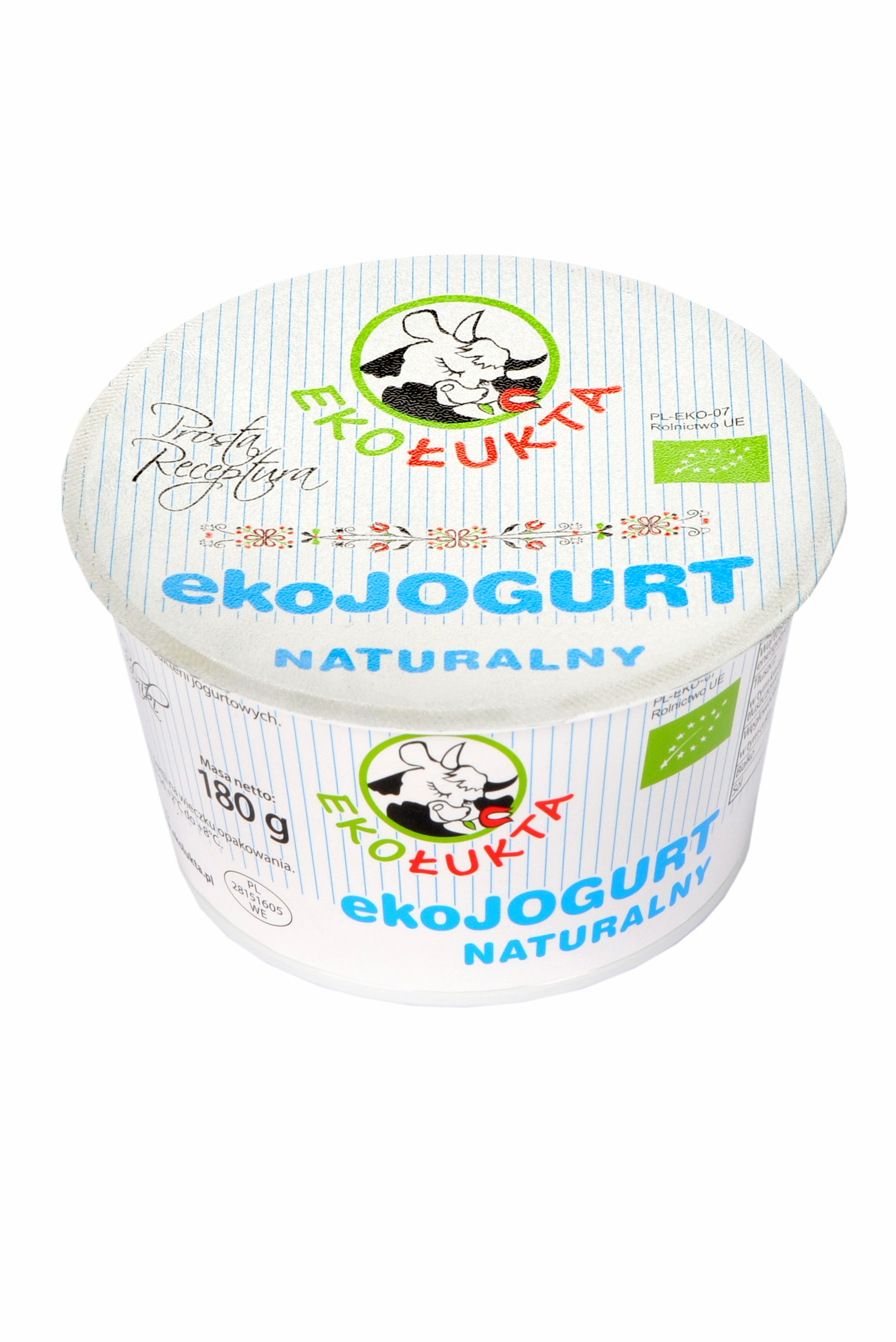 jOGURT nATURALNY EKO 180G jOGURT nATURALNY EKO 180G